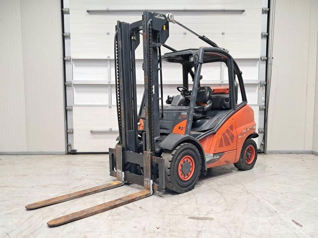 Linde H50T-02 Wózki LPG