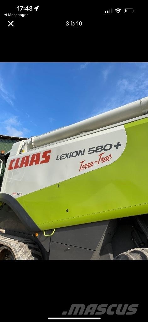 CLAAS Lexion 580 TT Kombajny zbożowe