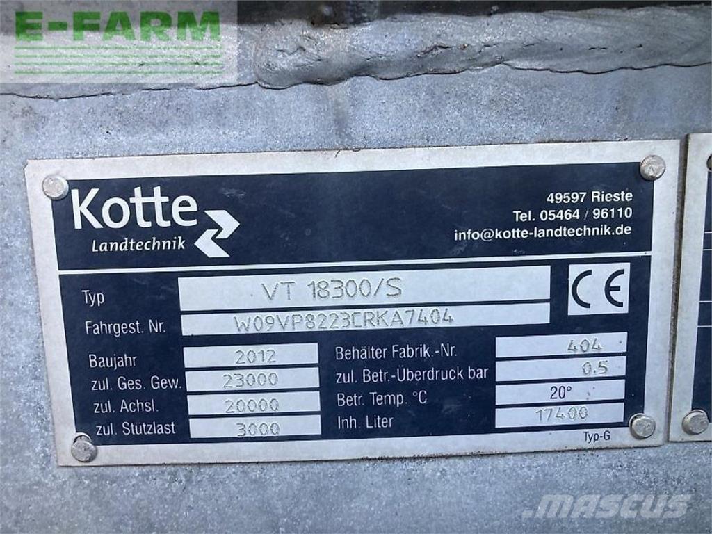  Gebo vt 18300 Rozrzutnik obornika