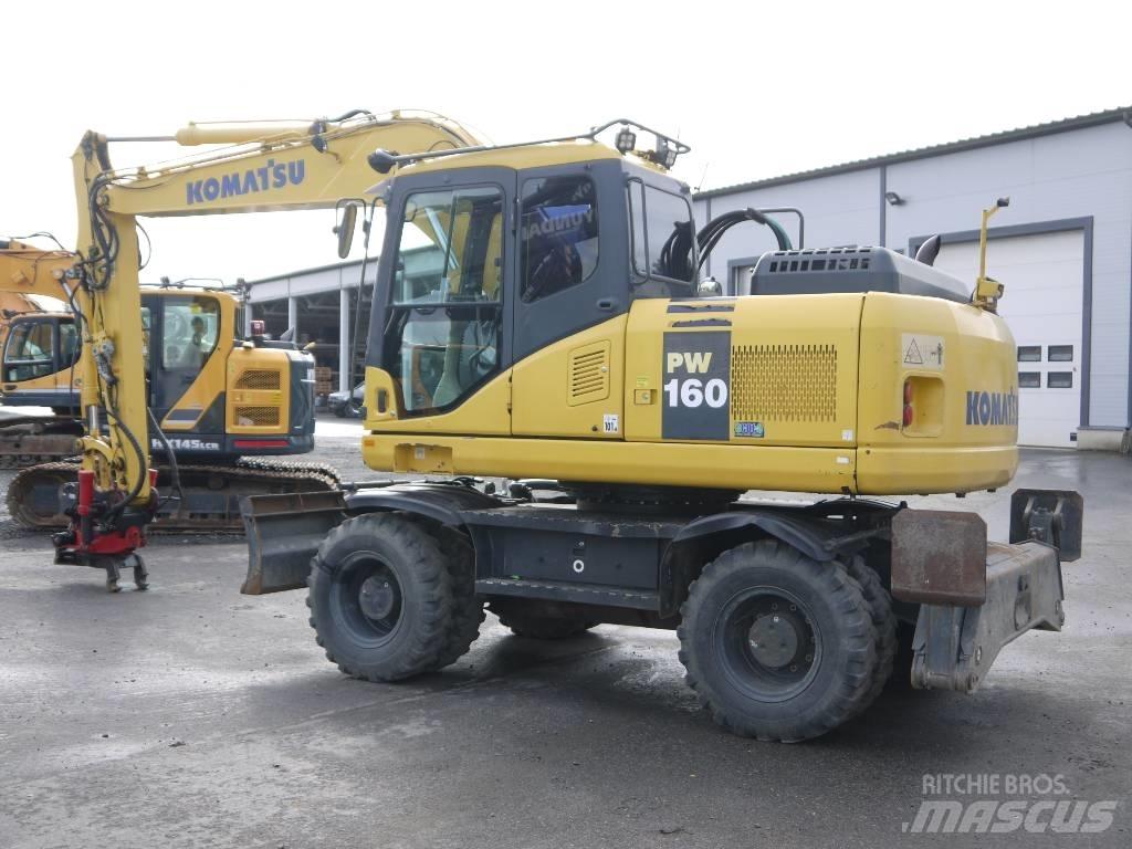 Komatsu PW 160-7E0 Koparki kołowe