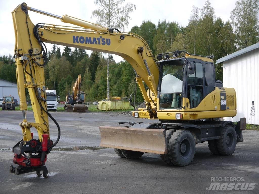 Komatsu PW 160-7E0 Koparki kołowe