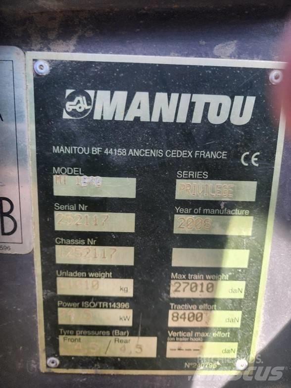 Manitou MT1840 Ładowarki teleskopowe
