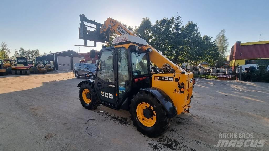 JCB 525-60 Hi-Viz Teleskopowe ładowarki kołowe