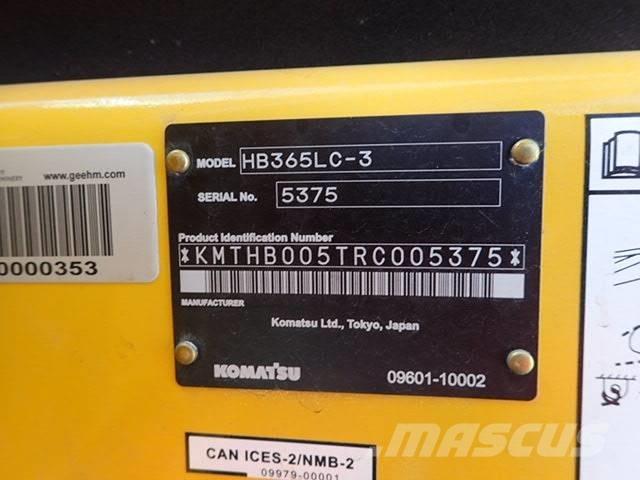 Komatsu HB 365LC-3 Koparki gąsienicowe