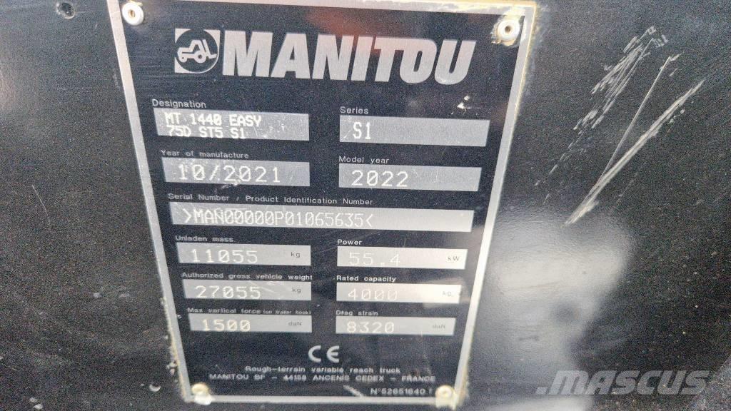 Manitou MT 1440 Ładowarki teleskopowe