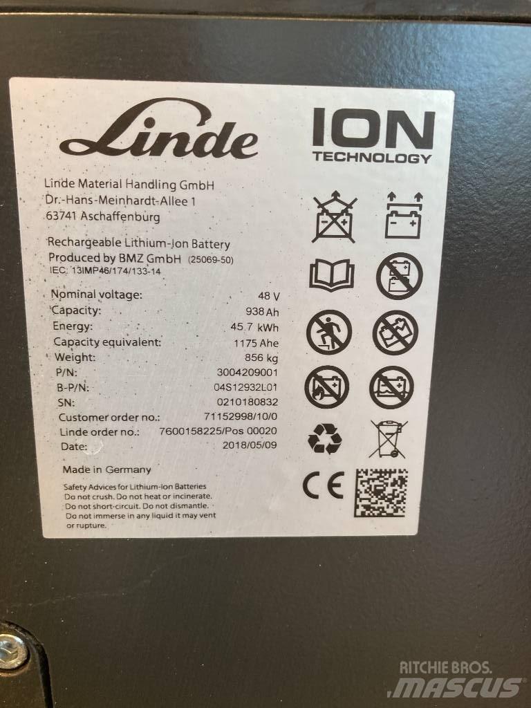 Linde E16/386 Li-ION Wózki elektryczne