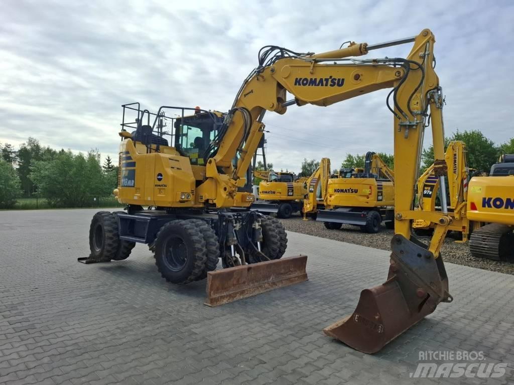 Komatsu PW 118MR-11 Koparki kołowe