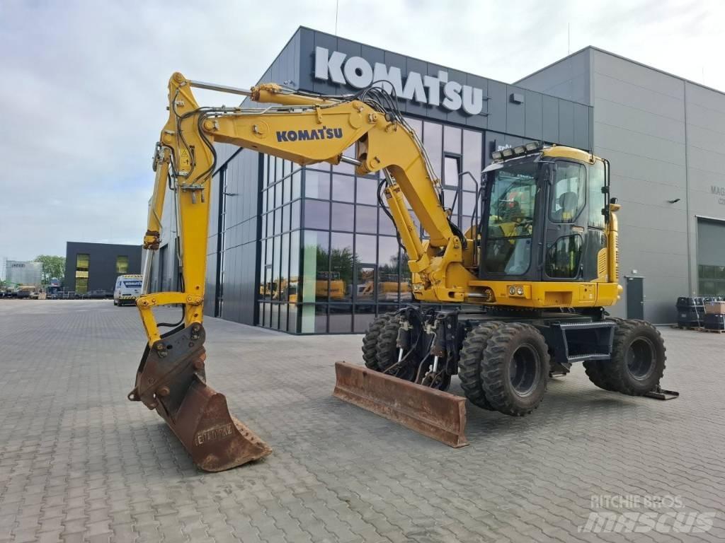 Komatsu PW 118MR-11 Koparki kołowe