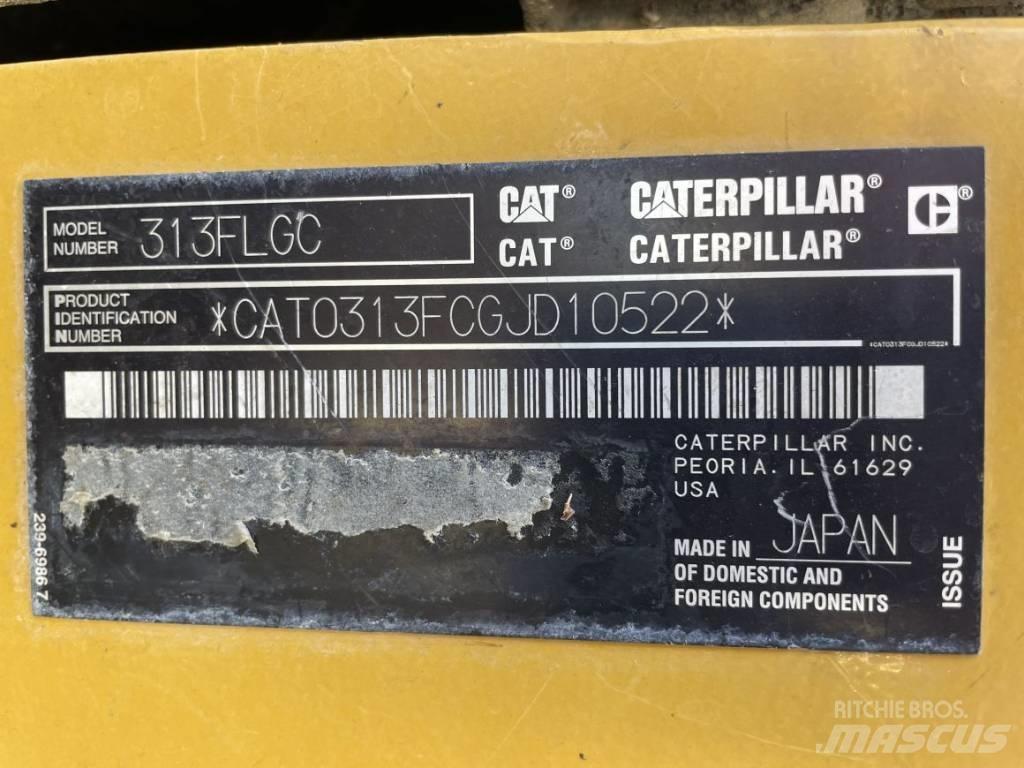 CAT 313 F LGC Koparki gąsienicowe
