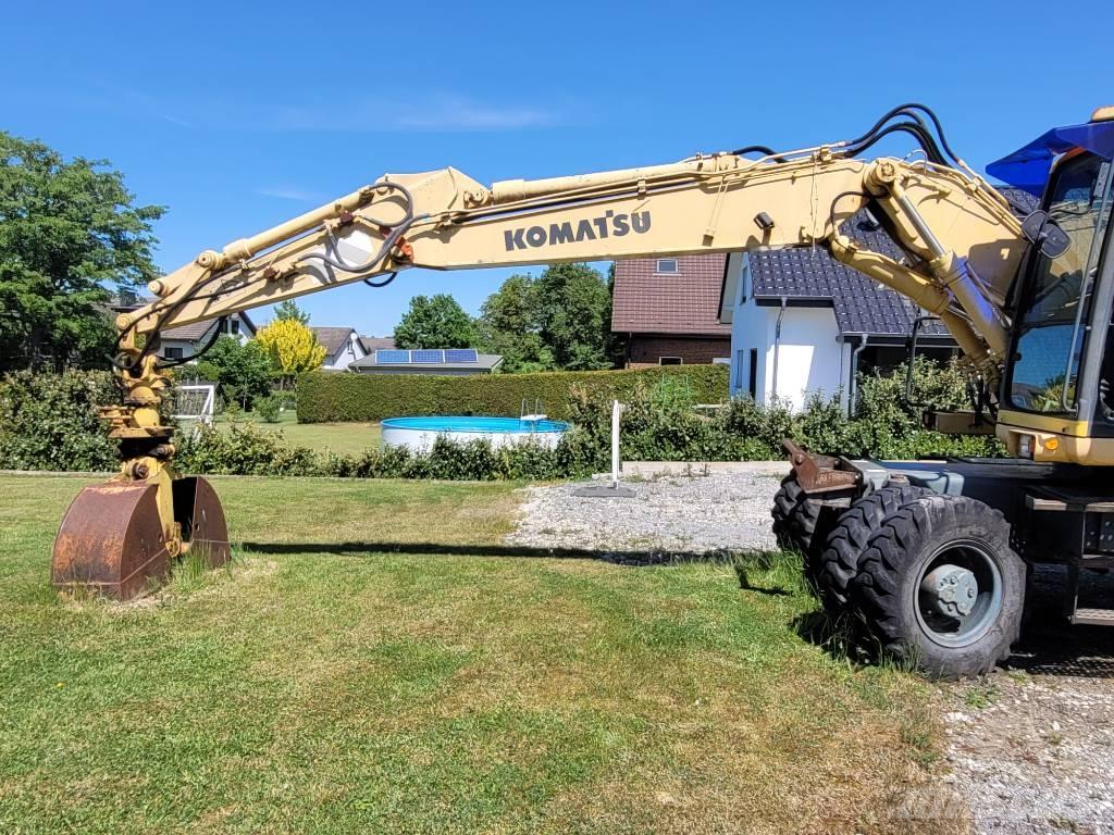 Komatsu PW160 ES-6K Koparki kołowe