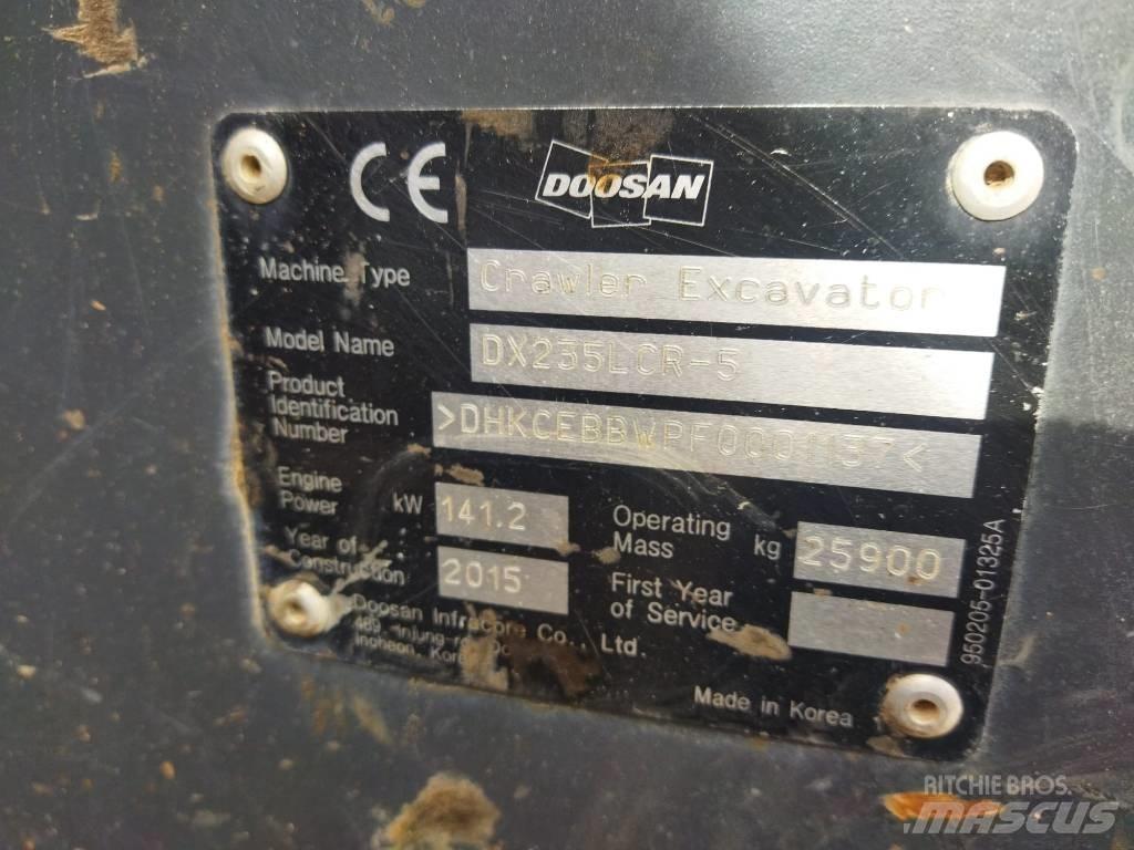 Doosan DX 235 LCR Koparki gąsienicowe