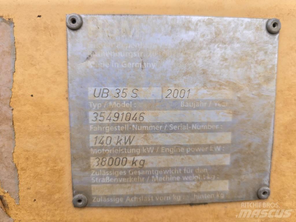 Nobas UB 35S Koparki zgarniakowe