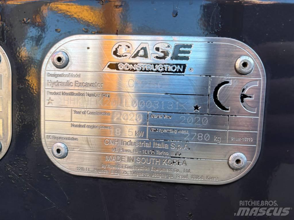 CASE CX 26 C Minikoparki