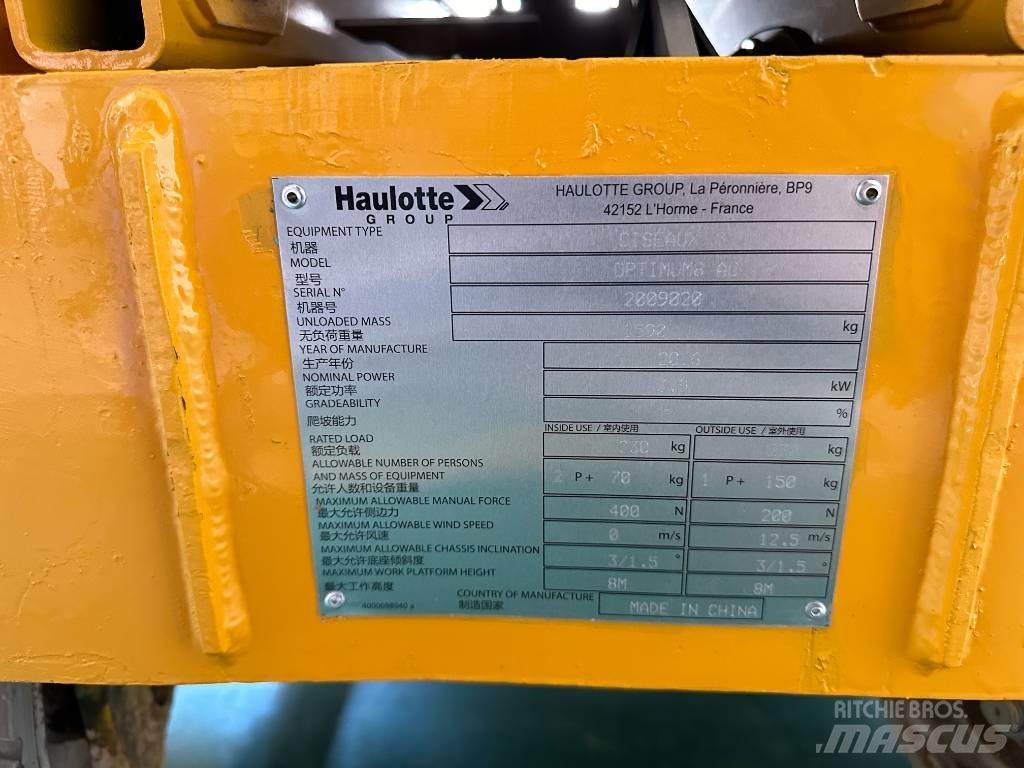 Haulotte OPTIMUM 8 Podnośniki nożycowe
