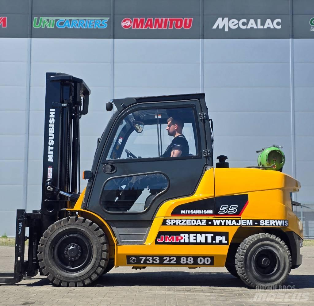 Mitsubishi FG 55 NT Wózki LPG