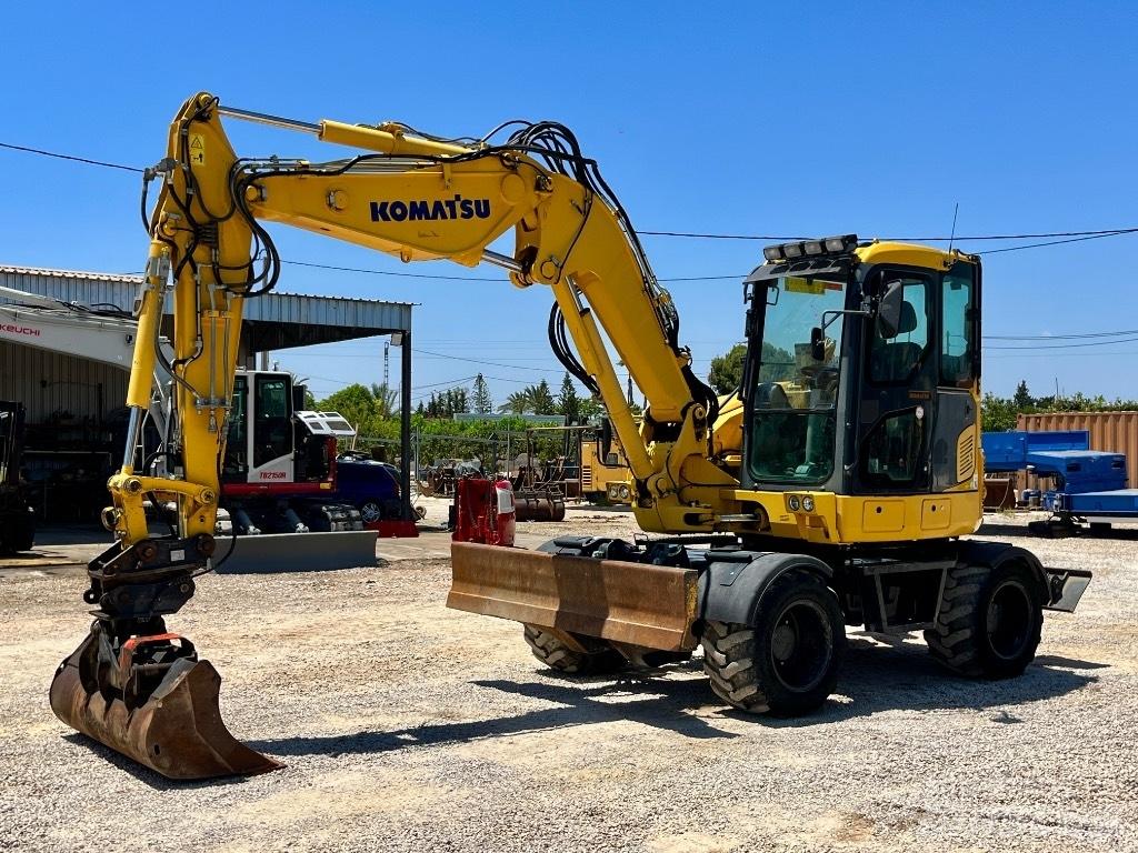 Komatsu PW 98 MR Koparki kołowe