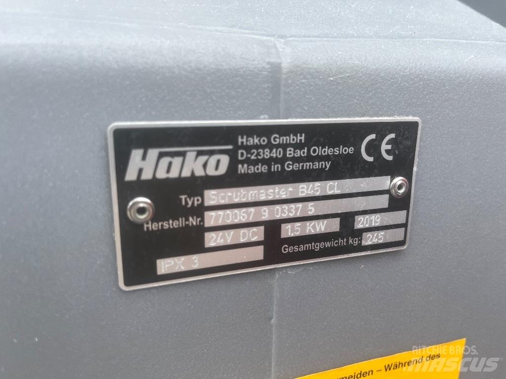 Hako B45 CL Szorowarki