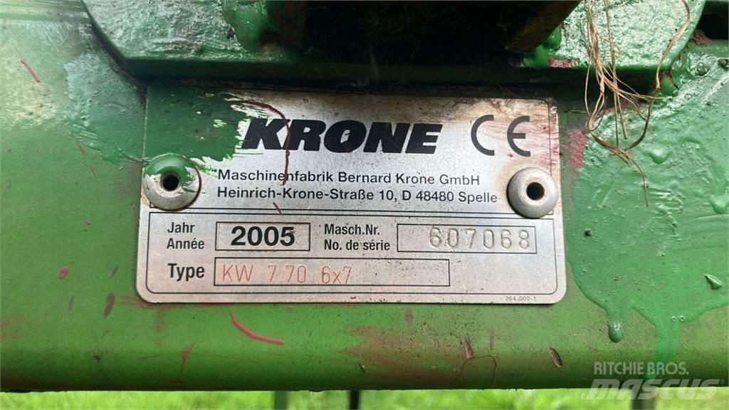Krone KW 7.70 6x7 Zgrabiarki i przetrząsacze