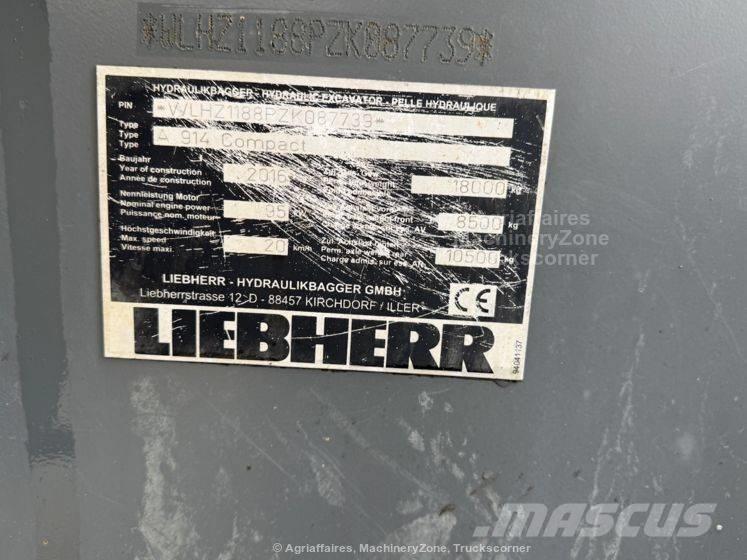 Liebherr A 914 Koparki kołowe