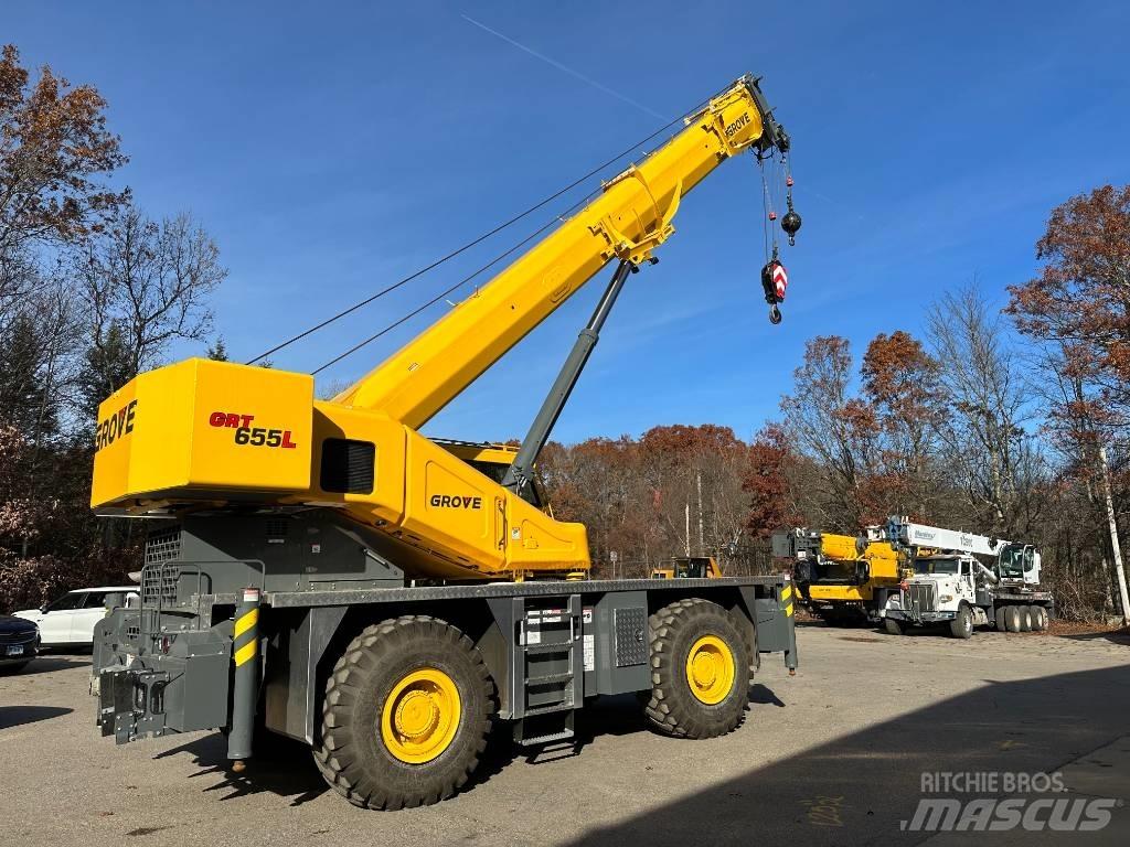 Grove GRT655L Żurawie terenowe