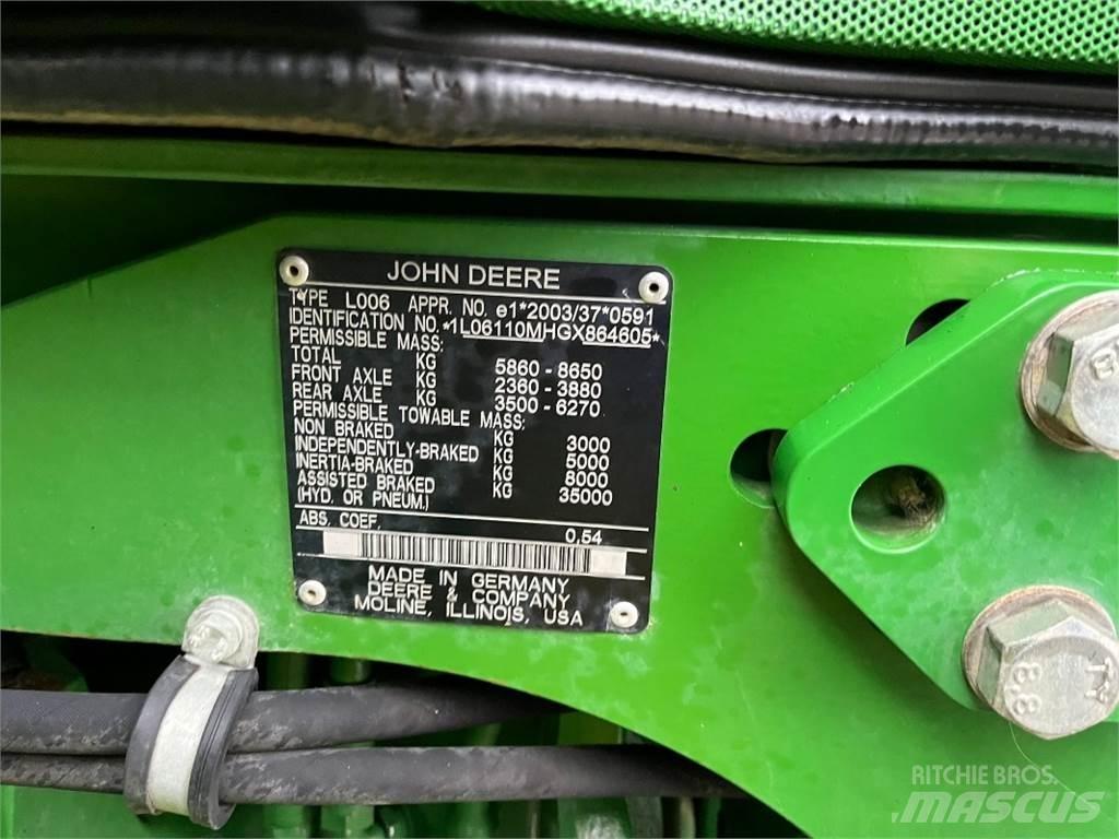 John Deere 6110 M Ciągniki rolnicze