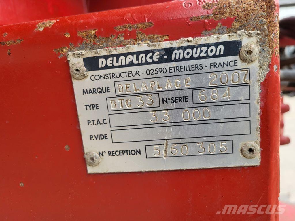 Delaplace 33 ton Wywrotki rolnicze