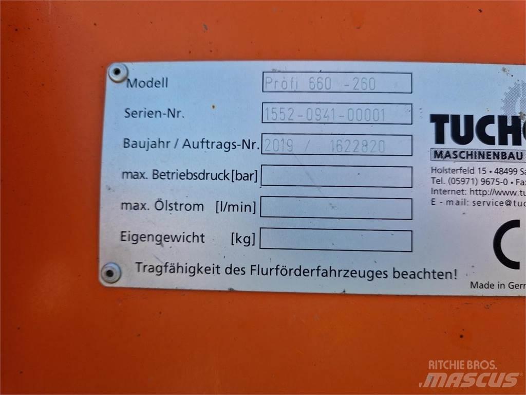 Tuchel Profi 660 Zamiatarki - Zgarniarki - Odśnieżarki
