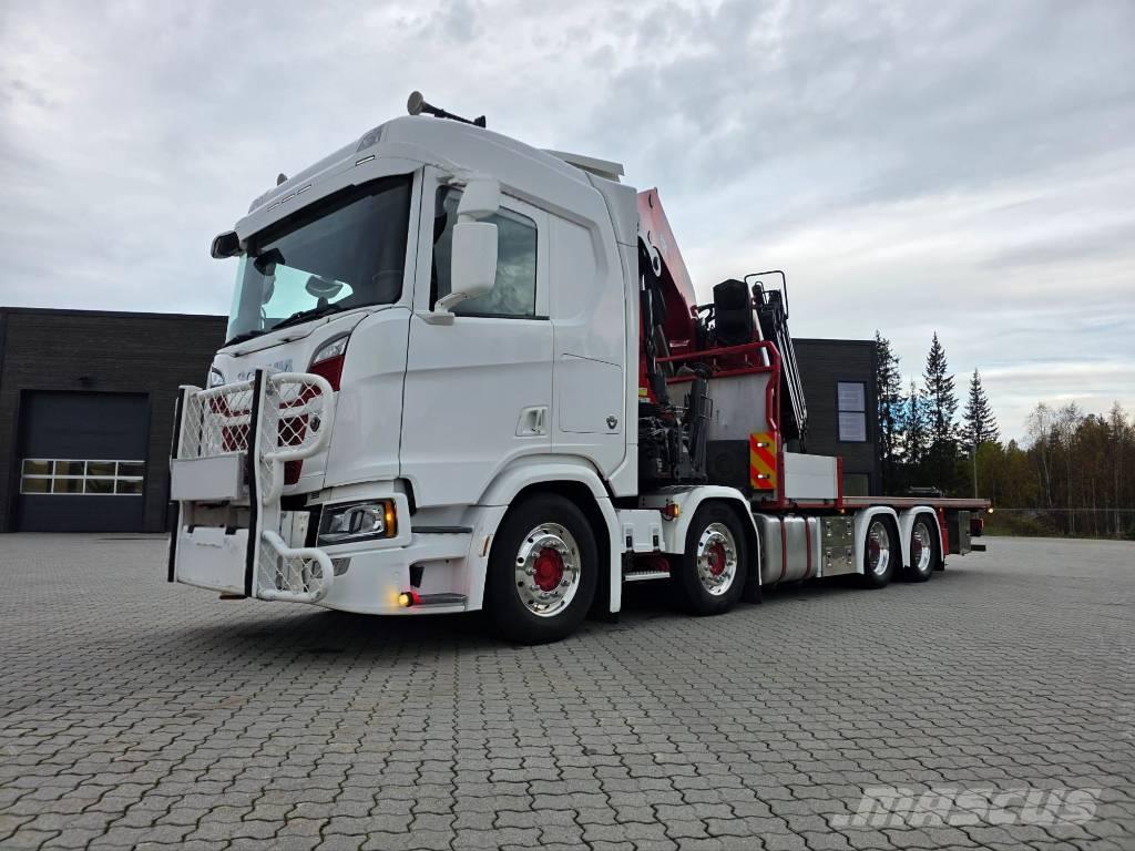 Scania R 650 Żurawie samochodowe