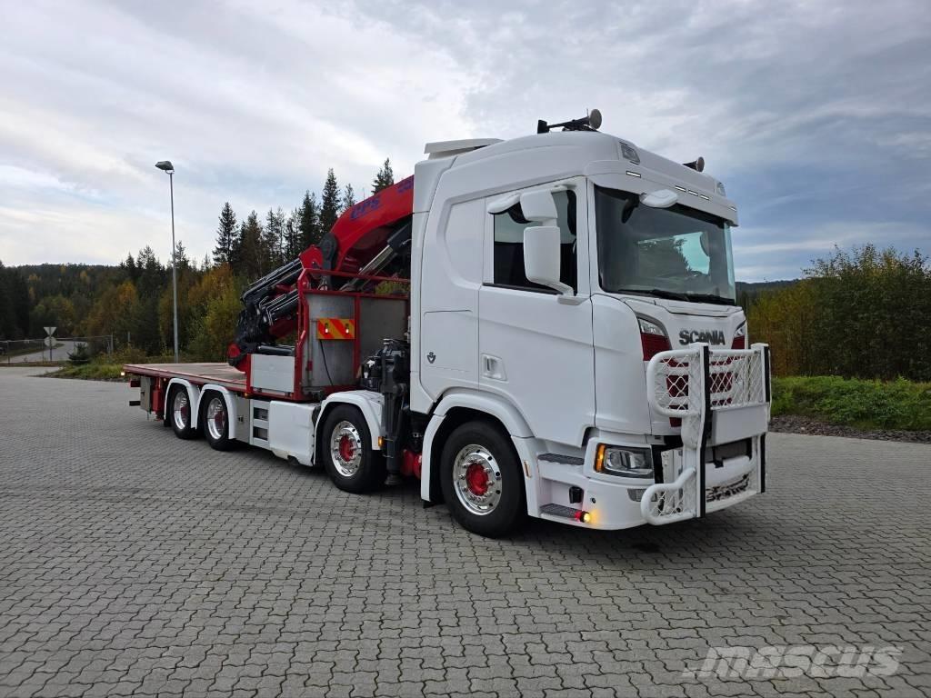 Scania R 650 Żurawie samochodowe