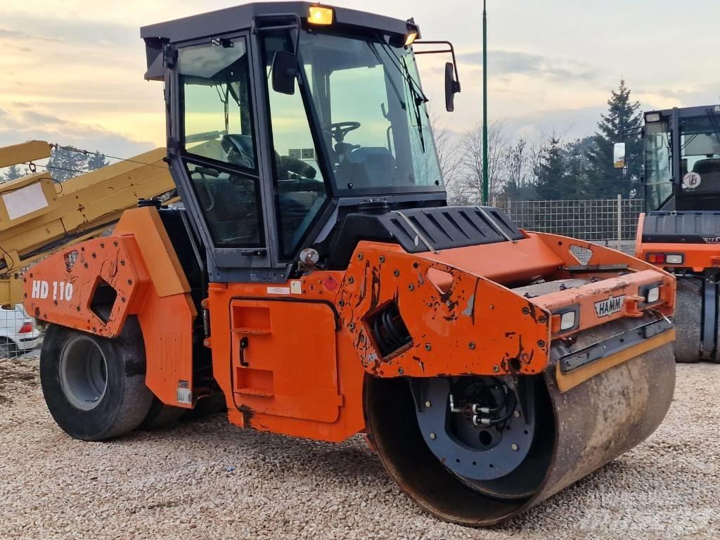 Hamm HD 110 K Walce ogumione