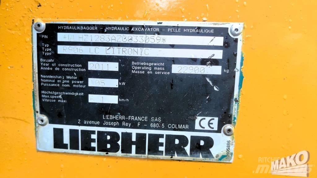 Liebherr R 906 LC Koparki gąsienicowe