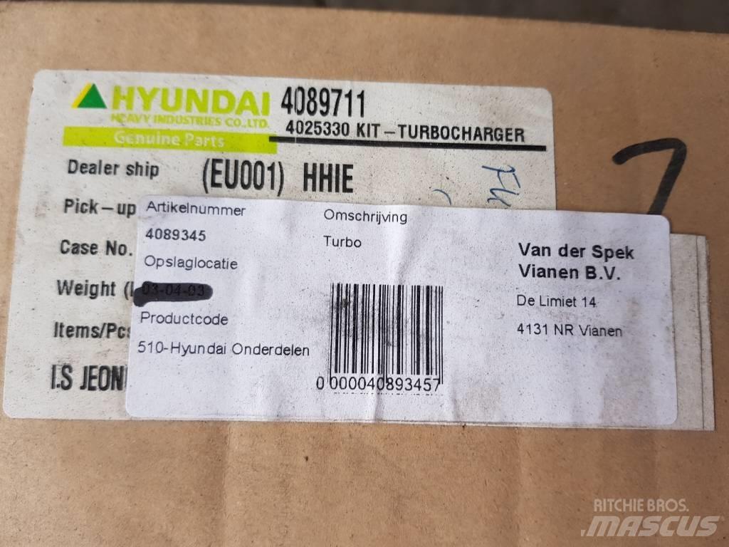 Hyundai Turbocharger Silniki