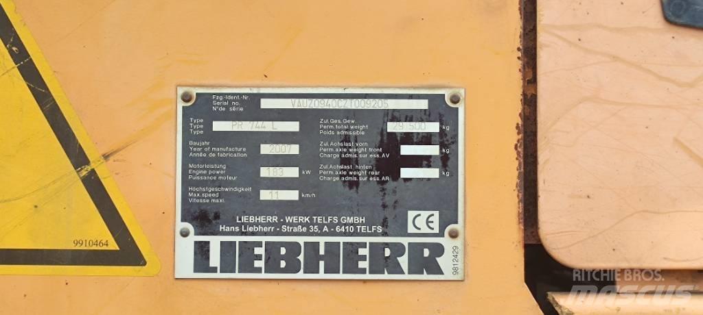 Liebherr PR 744 L Spycharki gąsienicowe