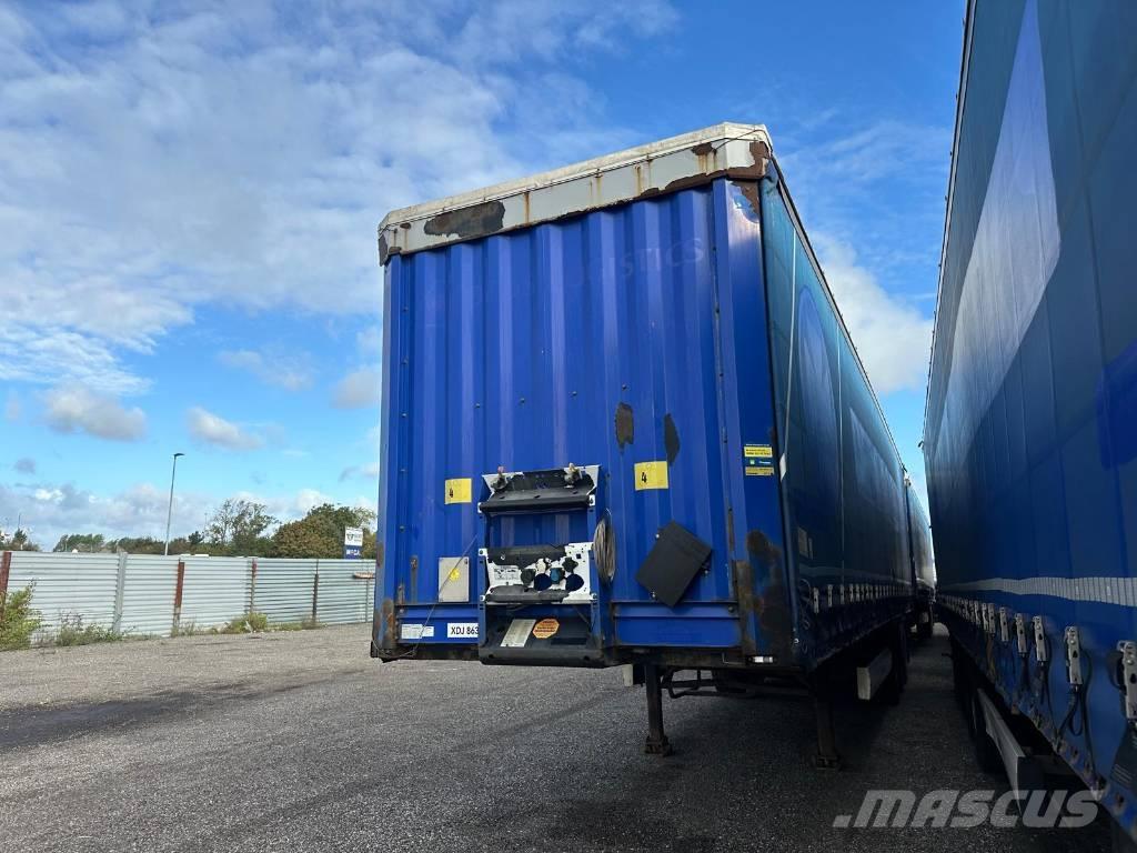 Krone SD serie 8354 Przyczepy firanki