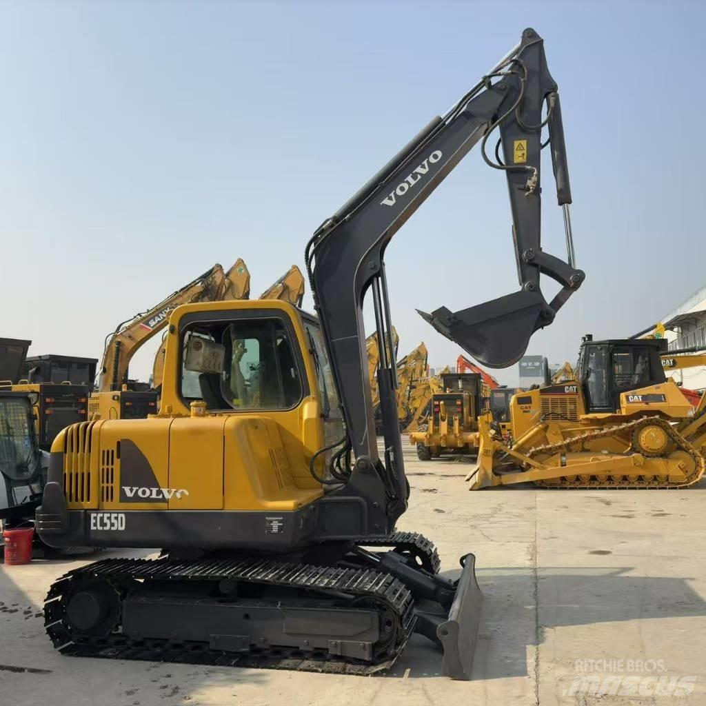 Volvo EC55D Minikoparki