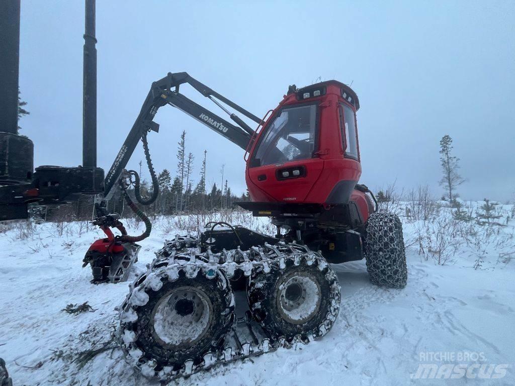 Komatsu 901 Harwestery