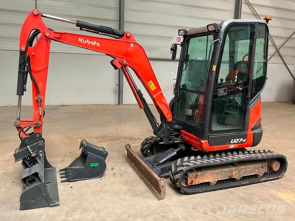 Kubota U 27-4 Minikoparki