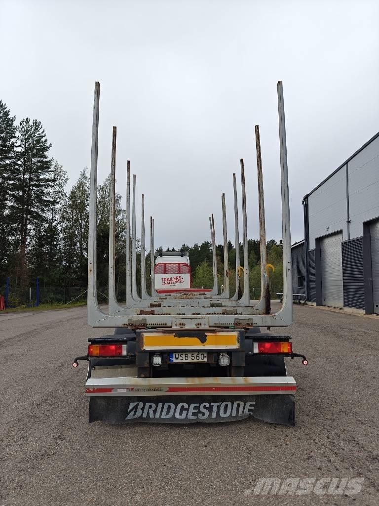 Jyki V52-T00 Przyczepy do przewozu drewna