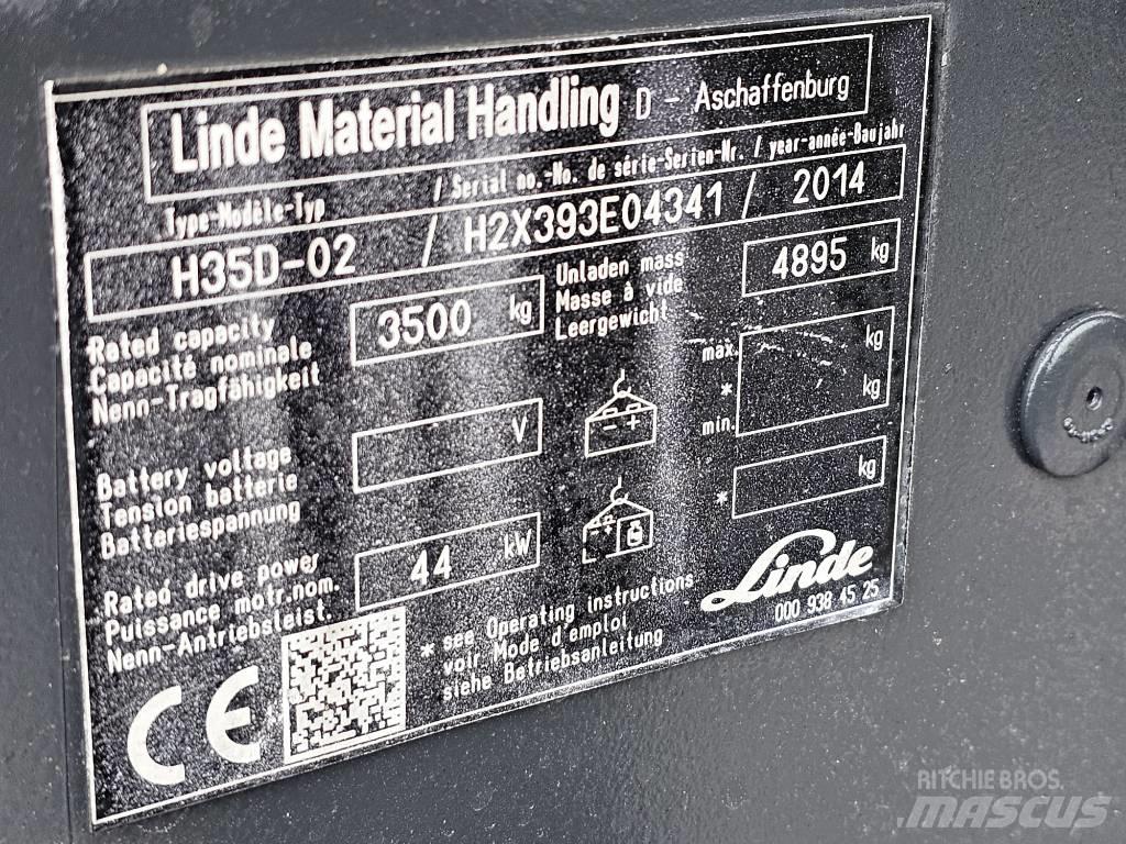 Linde H35D-02 Wózki Diesla