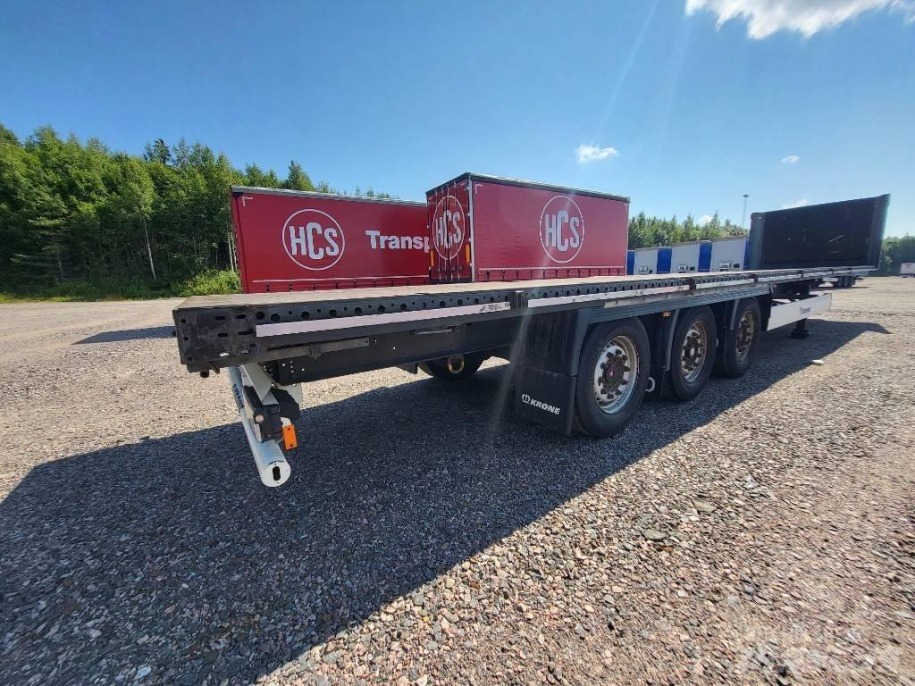 Krone Flatbed Nordic Platformy / Naczepy z otwieranymi burtami