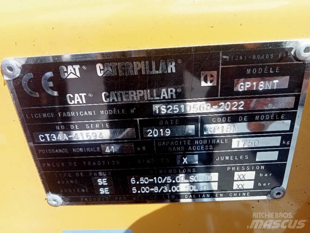 CAT GP 18 NT Wózki LPG