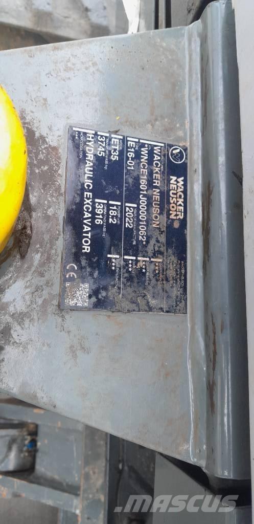 Wacker Neuson ET 35 Koparki gąsienicowe