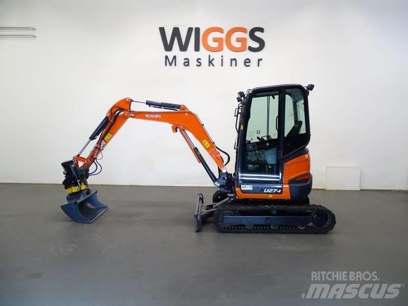 Kubota U 27-4 Minikoparki