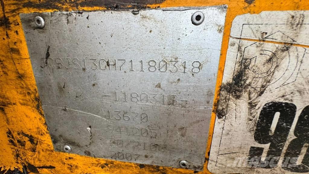 JCB JS 130 LC + JAK300 Koparki gąsienicowe