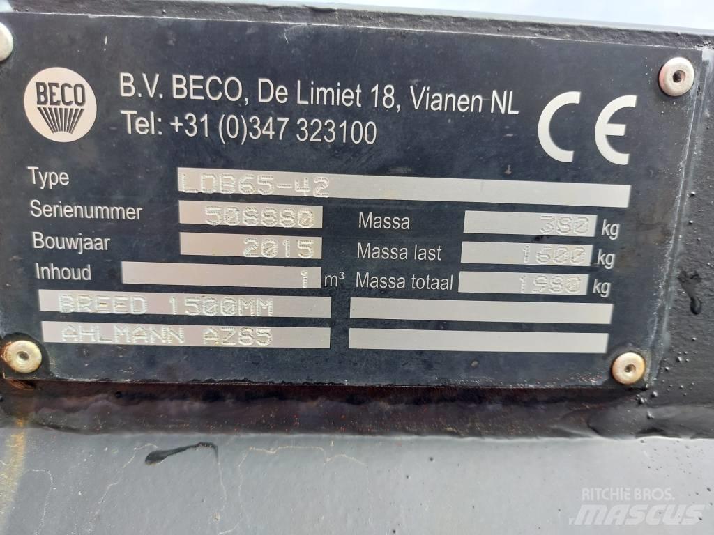 Beco LDB65-42 Osprzęt do ciągników  kompaktowych