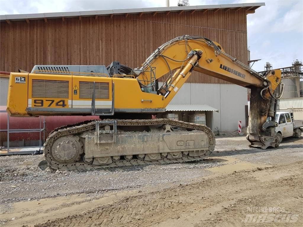 Liebherr R974 Koparki gąsienicowe