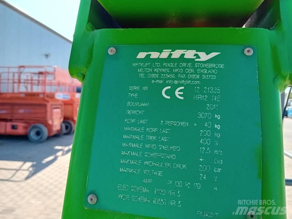 Niftylift HR 12 N E Podnośniki przegubowe