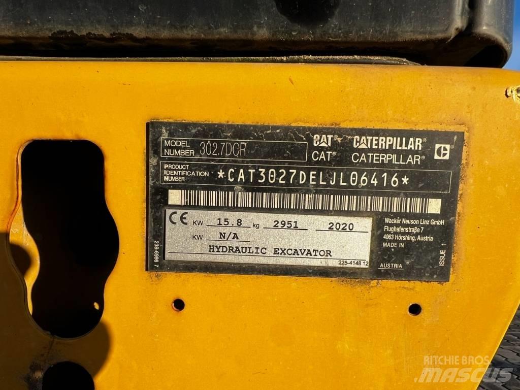 CAT 302.7 DCR Minikoparki