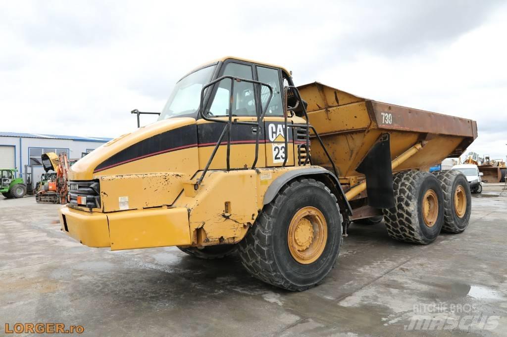 CAT 730 Wozidła przegubowe