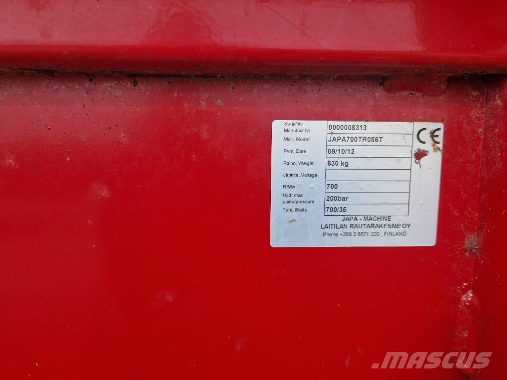 Japa 700 Łuparki, pilarki i wiórkarki